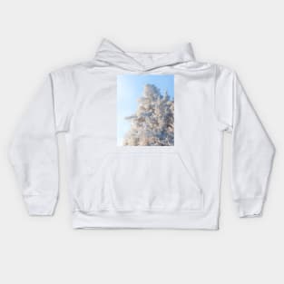 Winter tree Kids Hoodie